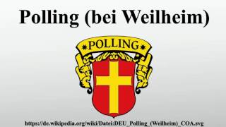 Polling bei Weilheim [upl. by Kerby406]