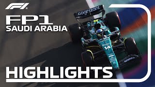 FP1 Highlights  2023 Saudi Arabian Grand Prix [upl. by Aloisius]