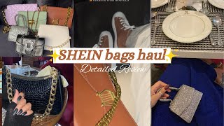 My SHEIN bags collection  SHEIN bags quality Detailed review  ✨🧚🏻 [upl. by Ligetti]