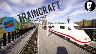 fantastic trains in Minecraft  Traincraft English [upl. by Fessuoy]