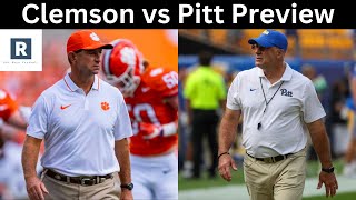 Clemson vs Pitt Game Preview  College Football Picks and Predictions [upl. by Trebmer]