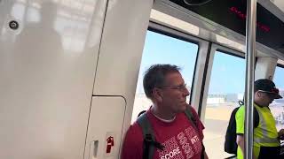 A ride on the Skylink train at the Dallas Fort Worth airport [upl. by Blake454]