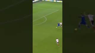 Vardy destroys corner flag ⚽️💥 [upl. by Eednahs]