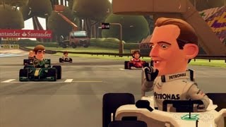 GameSpot Reviews  F1 Race Stars [upl. by Arihas]