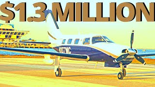 A Review Of The 13 Million Piper M350 Plane [upl. by Annaiuq75]