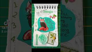 scrapbooking stickerart artjournal journaling notizbuch journal diy [upl. by Begga]