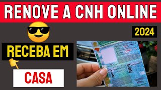 ✅2024Como renovar a Cnhpagar taxa de emissão e receber em casa 😎 [upl. by Gwenn944]