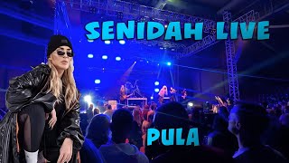 Senidah Live  Pula 2024 [upl. by Nellak]