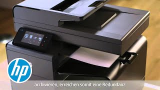 Die HP Officejet Pro X Serie im Büroeinsatz  Rechtsanwaltskanzlei [upl. by Reinar644]