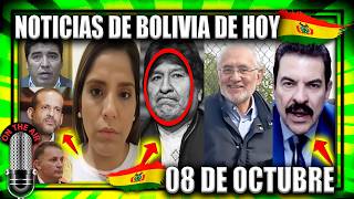 ⚠️ NOTICIAS DE BOLIVIA DE HOY 08 DE OCTUBRE 2024 🇧🇴 📢 NOTICIAS DE BOLIVIA 08 DE OCTUBRE🎤 [upl. by Bara]