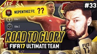 RANKED TOP 100 IN THE WORLD FUTChampions   FIFA17 Road to Glory 33 [upl. by Nowd84]