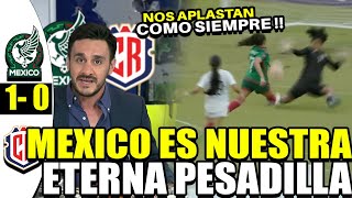 TICOS LLORANDO ELIMINACION DE COSTA RICA A MANOS DE MEXICO FEMENIL  PREMUNDIAL SUB 17  FINAL [upl. by Mcgannon175]