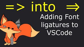 Font ligatures an easy visiule upgrade [upl. by Paige]