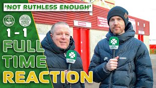 Aberdeen 11 Celtic  Not Ruthless Enough  FullTime Reaction [upl. by Adnwahsar]