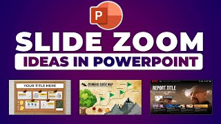 SLIDE ZOOM PowerPoint Animation Ideas [upl. by Yeliw]