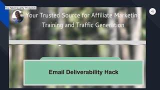 Email Deliverability Hack [upl. by Rutra]