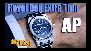 Audemars Piguet Royal Oak Review Extra Thin [upl. by Oijres657]