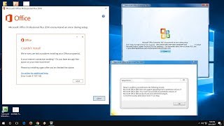 How to Fix All MS Office Installation Errors MS Office 20032016 In Windows 1087XP [upl. by Kcirddor]