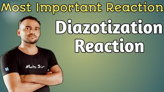 Diazotization reaction II most important reactions II class 12 neet chemistry II m wings academy [upl. by Ynobe]