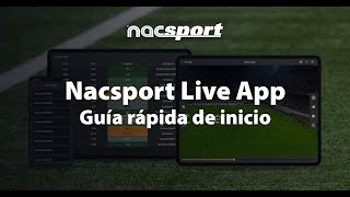 Guía rápida de inicio de Nacsport Live [upl. by Corrinne]