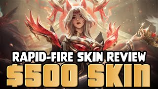 RapidFire Skin Review Immortalized Legend Ahri [upl. by Barthel461]