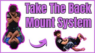 quotUNORTHODOX Backtakesquot System from Top Mount for Jiu Jitsu  Attacking from Mount  BJJ For MMA [upl. by Genesa]