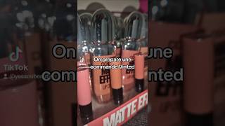 Commande Vinted✨️ makeup beauty unboxing gloss lipgloss skincare viralvideo shorts yt fyp [upl. by Esnahc]