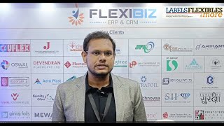 Flexibiz presented their latest ERP at LabelExpo India 2024 [upl. by Sitelc]