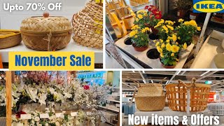 IKEA November Super Sale part2 All New Items with New Offers Ground Floor Tour [upl. by Jorie79]