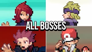 Pokemon Heartgold and Soulsilver All Bosses [upl. by Akeit842]