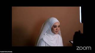 Fauziah Fatma BeautyZoom Meeting [upl. by Thebazile]