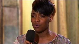 The X Factor 2009  Rachel Adedji  Judges houses 1 itvcomxfactor [upl. by Anyehs528]