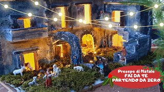 Come Costruire Il Presepe Fai Da Te Dalla Base [upl. by Simonne198]