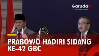 Menteri Pertahanan Prabowo Subianto Hadiri Sidang ke42 General Border Comitee Malaysia  Indonesia [upl. by Rask]