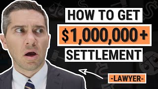 How to Get a 1000000 Settlement [upl. by Htiffirg]