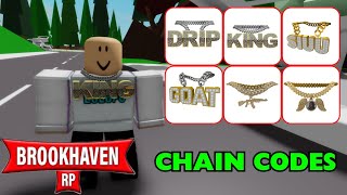 Roblox Brookhaven Items Codes Brookhaven Chain Codes outfit outfitcodes berryave [upl. by Karlee]