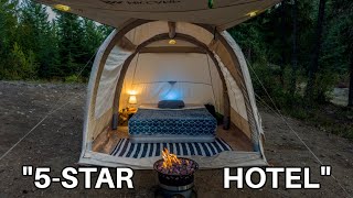 Luxury Tent Camping In The Woods [upl. by Gallagher854]