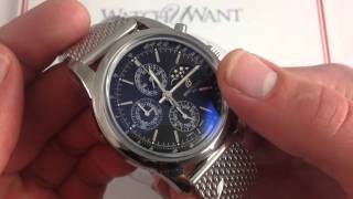 Breitling Transocean Chronograph 1461 SemiPerpetual Luxury Watch Review [upl. by Xer]