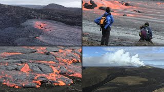 Isländischer Vulkan Fagradalsfjall spuckt weiter Lava  AFP [upl. by Delfine]