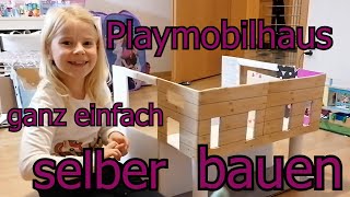 Playmobilhaus einfach selber bauen [upl. by Ailima989]