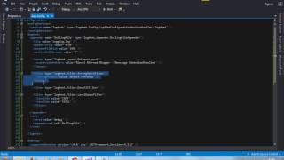 Logging using Log4Net in C Part2 Using Filters [upl. by Lemraj]