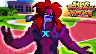 NEW VILLAIN ABSORBS SSJ4 GOGETA GAMEPLAY Super Dragon Ball Heroes Universe Mission 7 Gameplay [upl. by Okoy670]