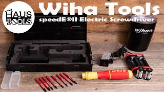 Wiha 32490 speedE®II Electric Screwdriver [upl. by Emlyn607]