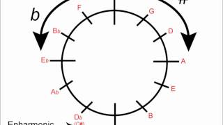 Circle of Fifths How to use for Major Keys Music Theory [upl. by Ardnoel797]