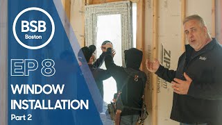 quotWindow Installation Pt 2quot Build Show Build Boston Ep 8 [upl. by Kathe]