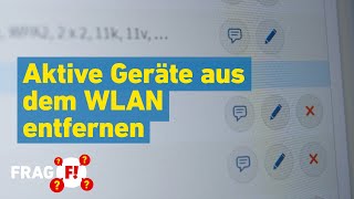 Aktive Geräte aus dem WLAN entfernen  Frag FRITZ 63 [upl. by Trembly364]