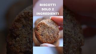 BISCOTTI MAGICI solo 2 ingredienti SENZA ZUCCHERO SENZA BURRO SENZA UOVA SENZA GLUTINE [upl. by Winonah]