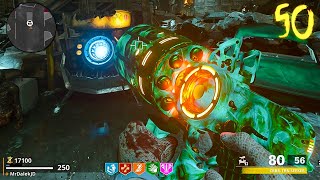 COLD WAR ZOMBIES MAUER DER TOTEN GAMEPLAY  ROUND 50 FULL MAP WALKTHROUGH [upl. by O'Neill]