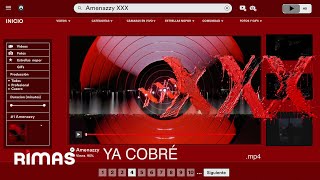 Amenazzy  Ya Cobré Visualizer  XXX [upl. by Lledniw]