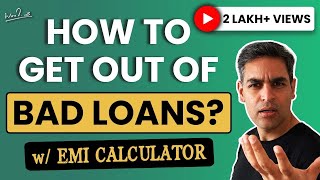 Get OUT of LOAN and DEBT  Repay Loans quickly 2023  Ankur Warikoo Hindi [upl. by Eilak]